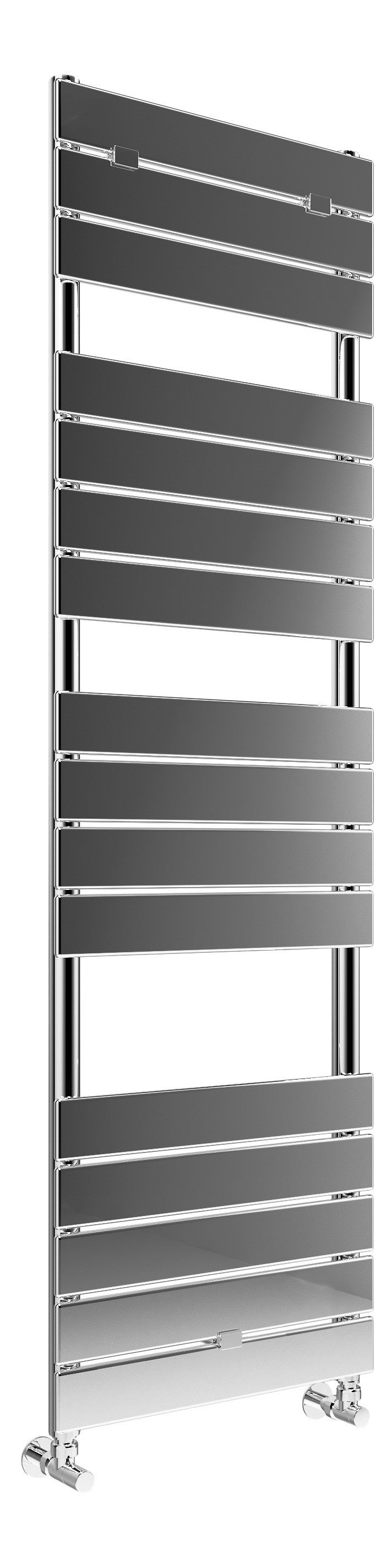 Flatte Square Ladder Radiator (500x1500mm) - Chrome