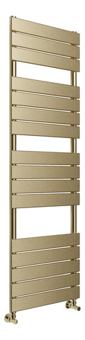 Flatte Square Ladder Radiator (500x1500mm) - Brushed Brass
