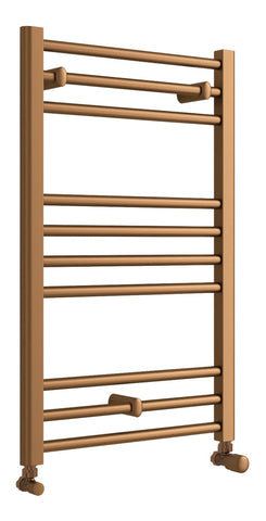 Grade Straight 30mm Ladder Radiator (500x800x30mm) - Brushed Bronze