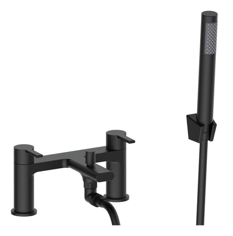 Evolve Bath/Shower Mixer - Matt Black