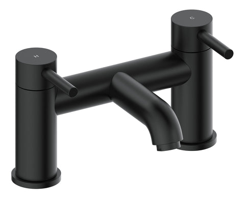 Pease Bath Filler - Matt Black