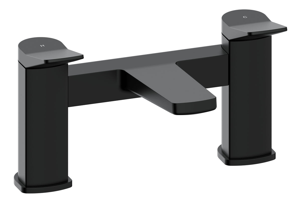 Narmada Bath Filler - Matt Black