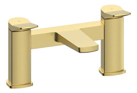 Narmada Bath Filler - Brushed Brass