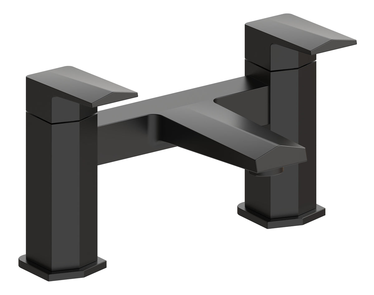 Rodela Bath Filler - Matt Black