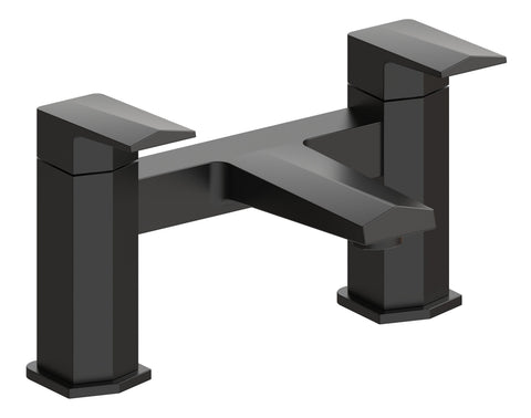 Rodela Bath Filler - Matt Black