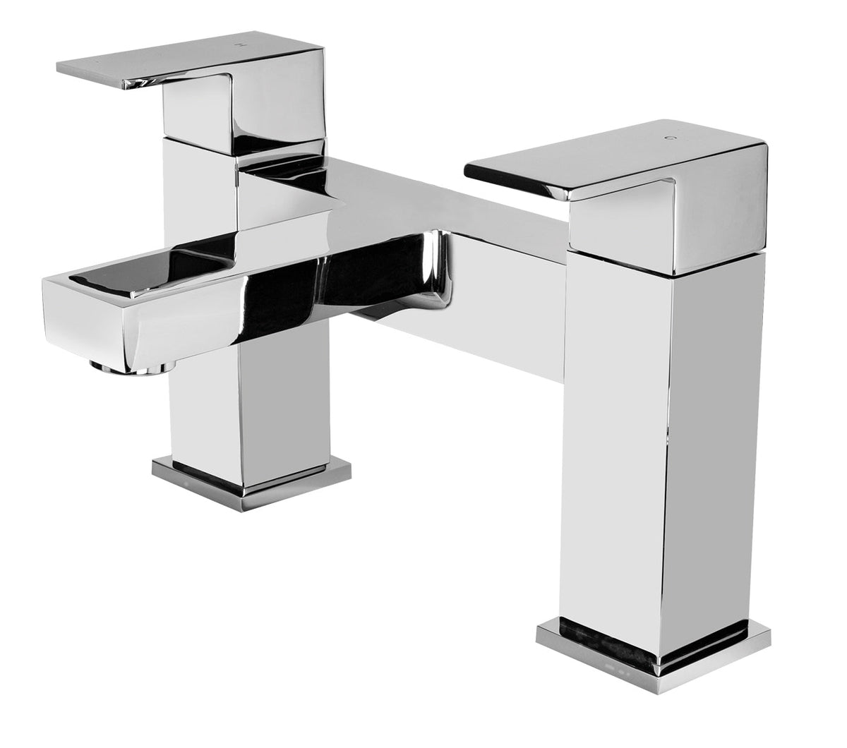 Vema Lys Deck Mounted Bath Filler - Chrome