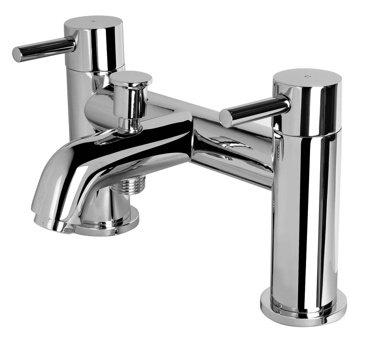 Vema Maira Deck Mounted Bath/Shower Mixer - Chrome