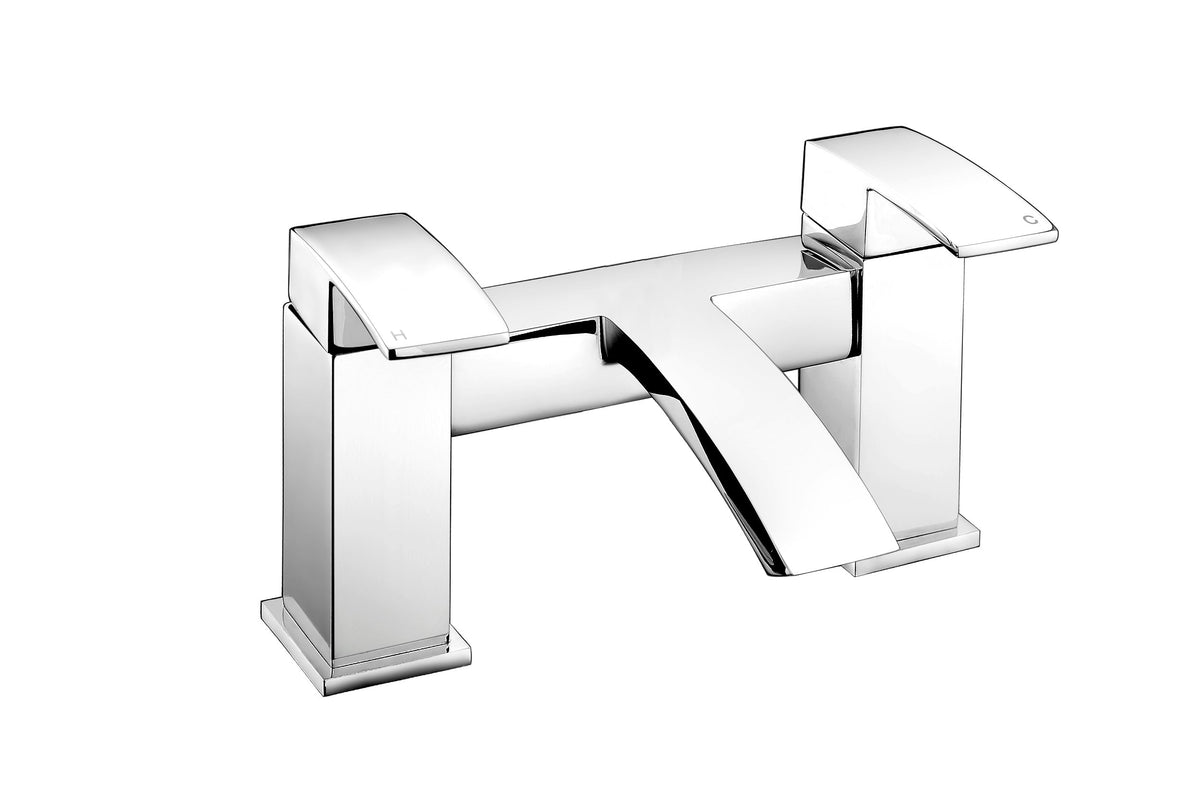 Corfu Bath Filler - Chrome
