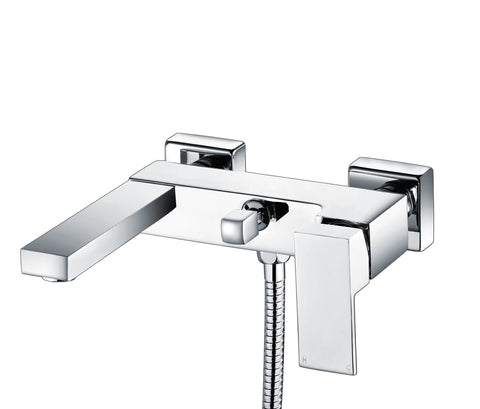 Zambezi Wall Mounted Shower Mixer & Shower Kit - Chrome
