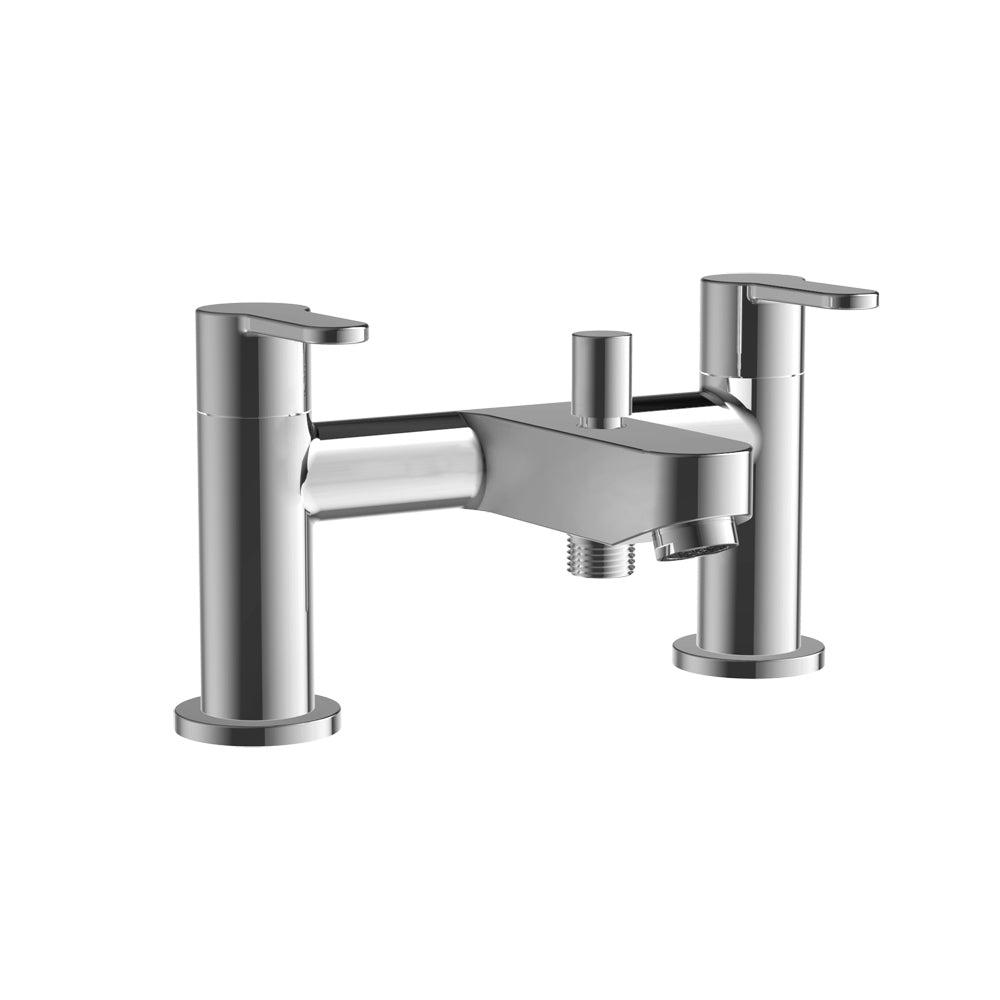 Aber Bath/Shower Mixer & Shower Kit - Chrome
