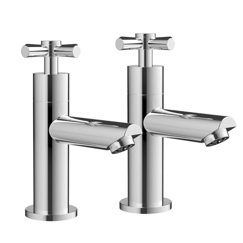 Orwell Bath Taps - Chrome