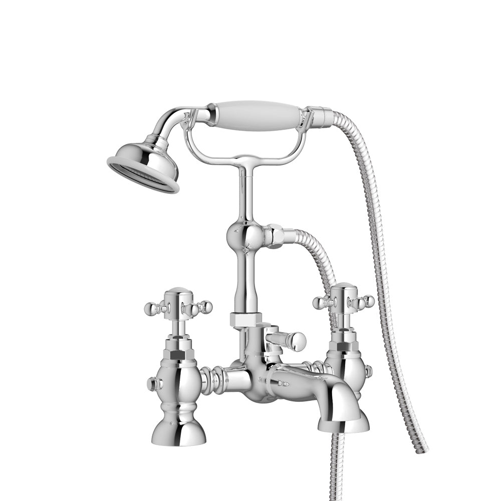 Tain Bath/Shower Mixer & Shower Kit - Chrome