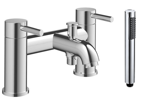 Pease Bath/Shower Mixer & Bracket - Chrome