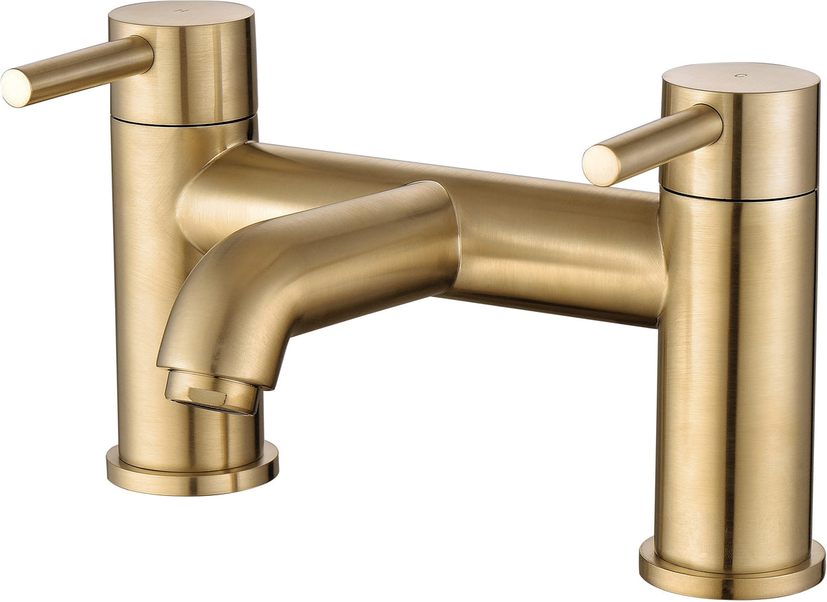 Pease Bath Filler - Brushed Brass