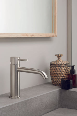 Vema Tiber Basin Mixer - St/Steel