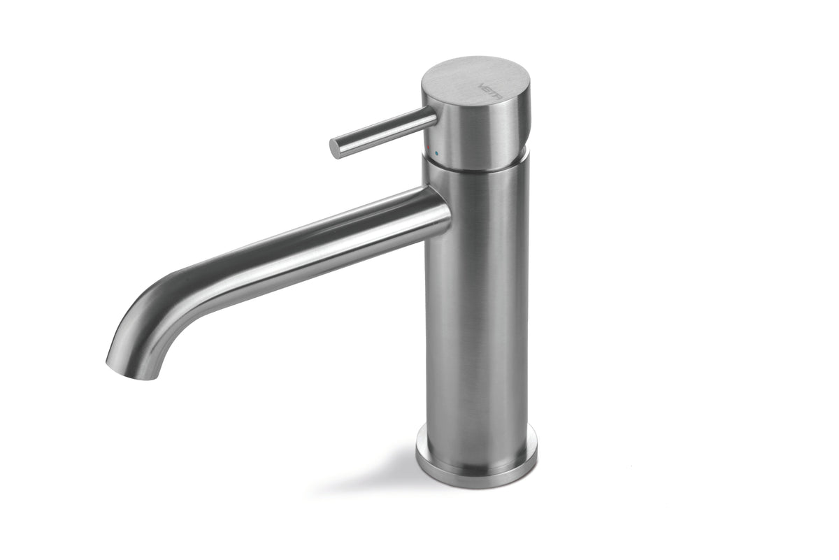 Vema Tiber Basin Mixer - St/Steel