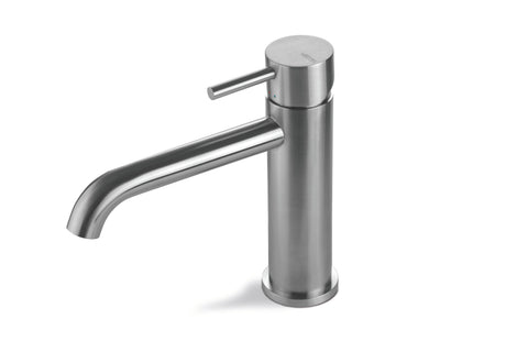 Vema Tiber Basin Mixer - St/Steel