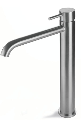 Vema Tiber Tall Basin Mixer - St/Steel