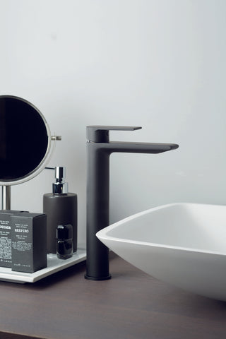 Vema Timea Basin Mixer - Matt Black