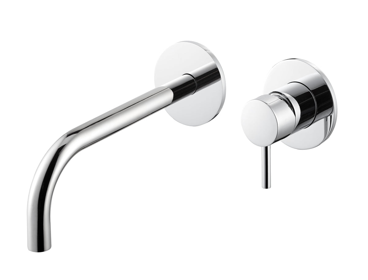 Vema Maira Wall Mounted Basin Mixer - Chrome