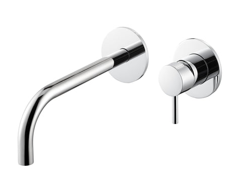Vema Maira Wall Mounted Basin Mixer - Chrome