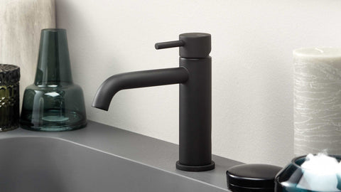 Vema Maira Wall Mounted Bath/Shower Mixer - Matt Black