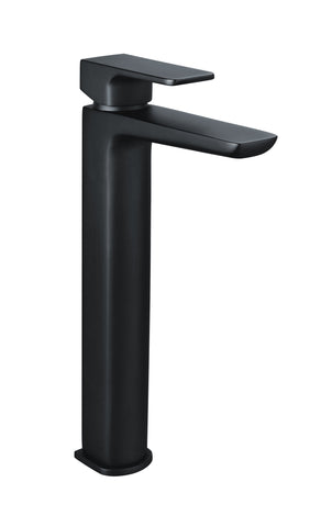Berriedale Tall Basin Mixer - Matt Black