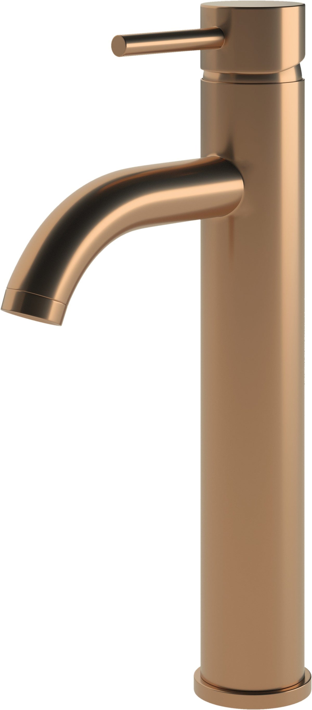 Pease Tall Basin Mixer - Brushed Bronze