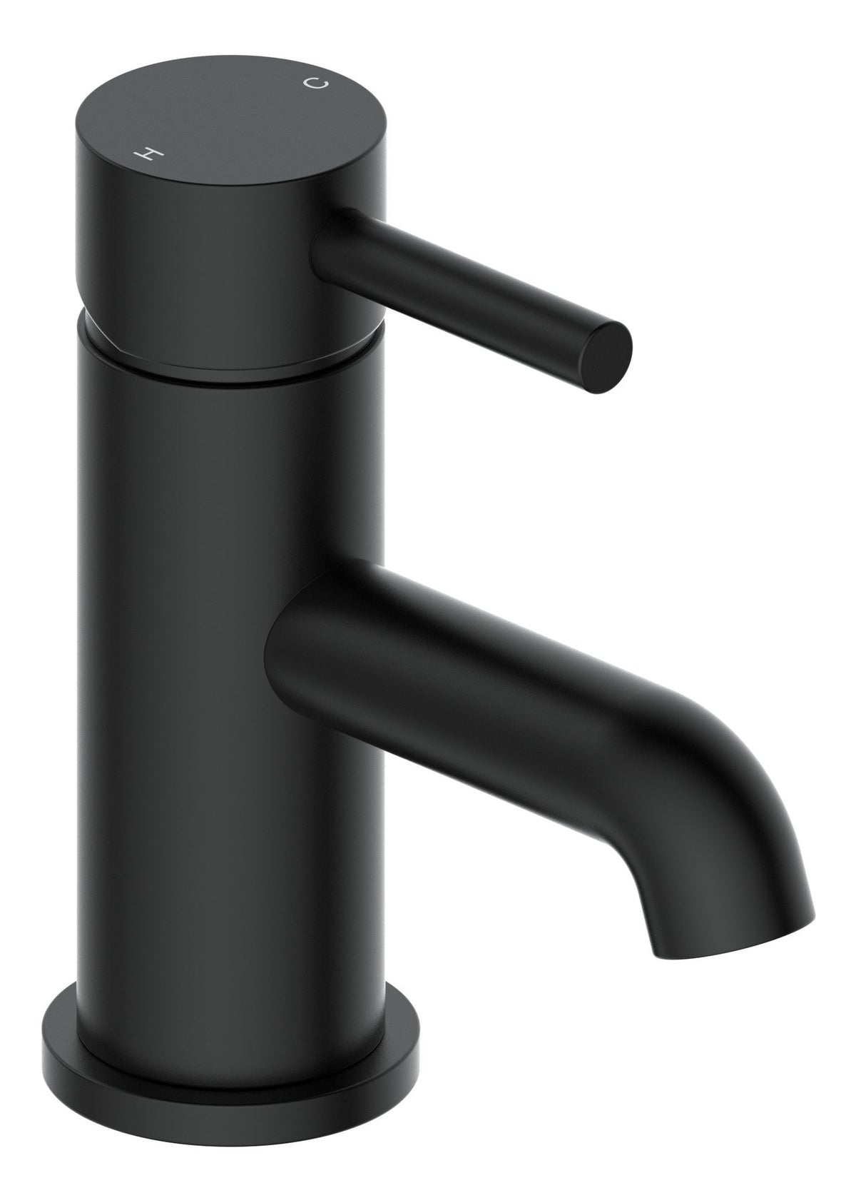 Pease Basin Mixer & Waste - Matt Black