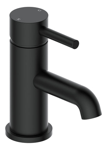 Pease Basin Mixer & Waste - Matt Black
