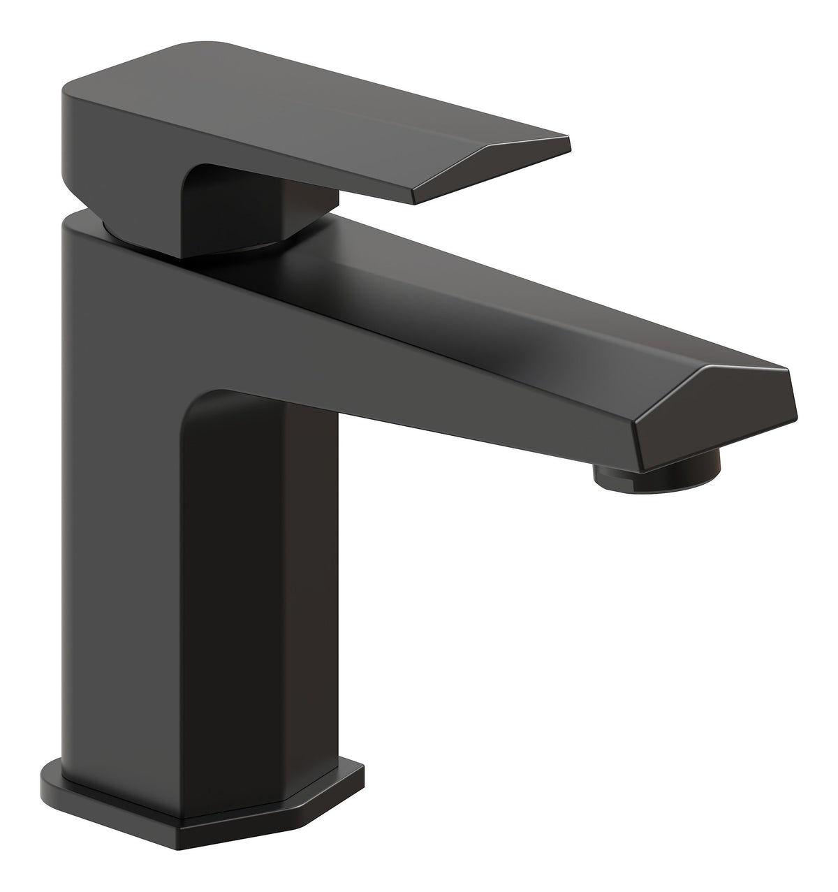 Rodela Basin Mixer & Waste - Matt Black