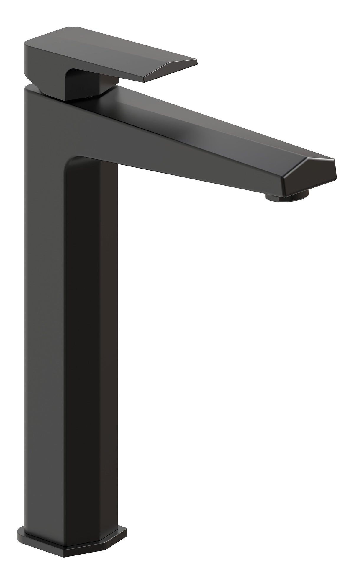 Rodela Tall Basin Mixer - Matt Black