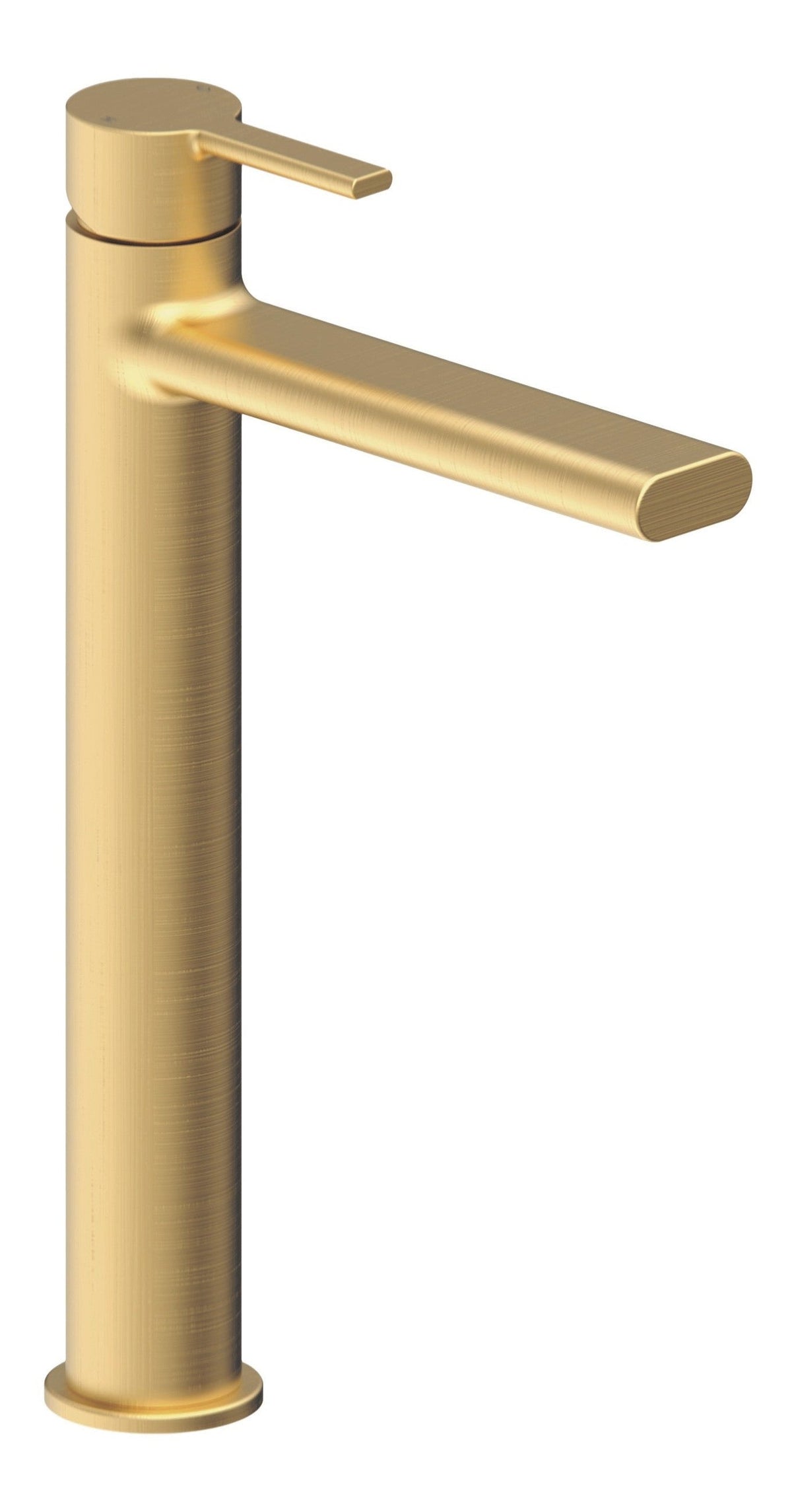 Evolve Tall Basin Mixer - Brushed Brass