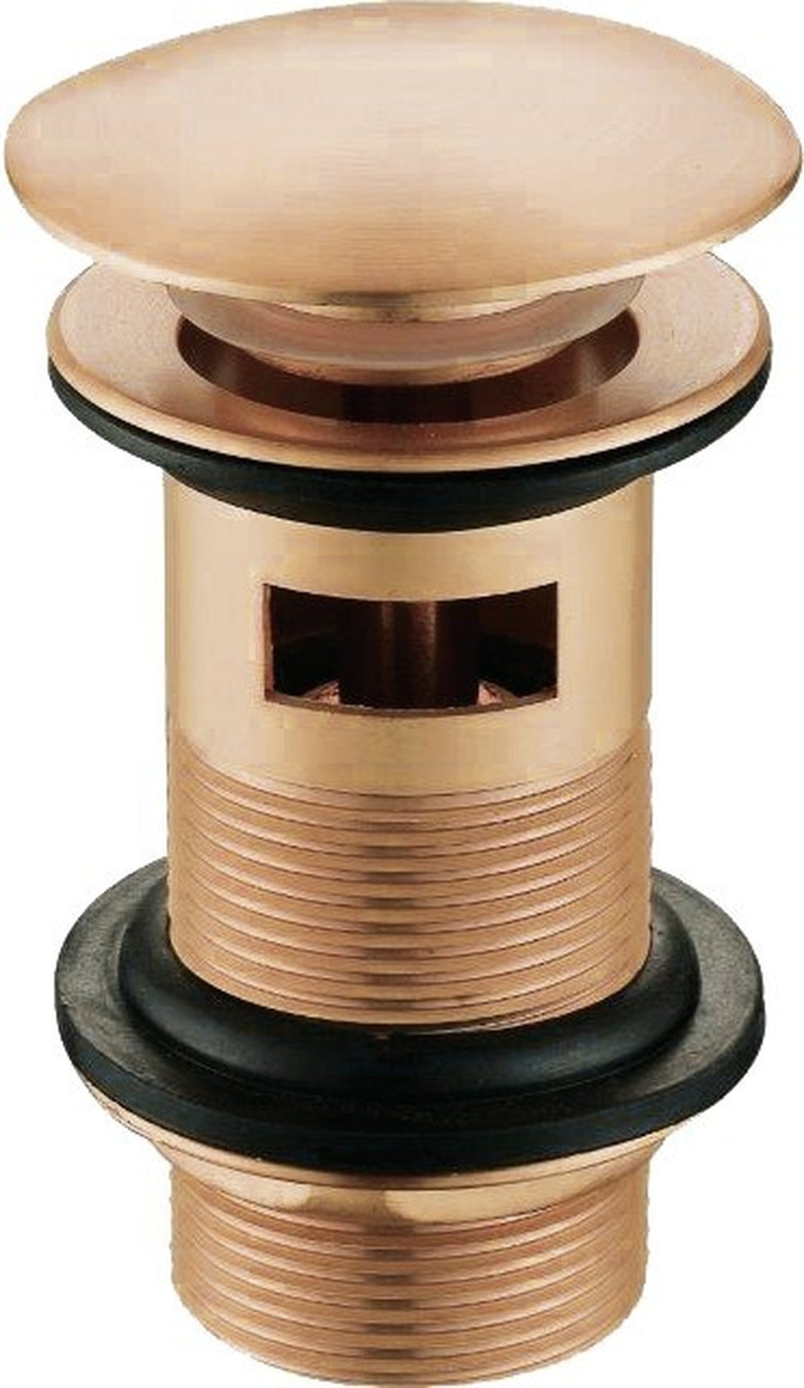 Slotted Mushroom Basin Waste (1 1/4") - Brushed Bronze