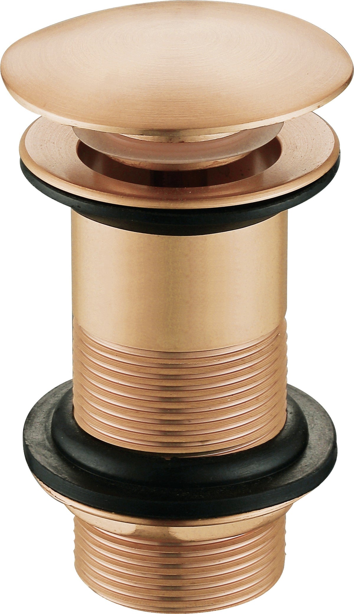 Unslotted Mushroom Basin Waste (1 1/4") - Brushed Bronze