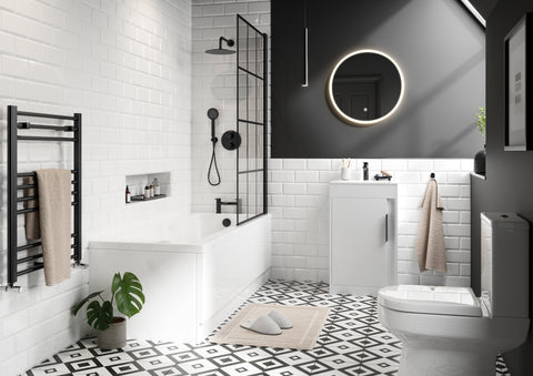Elchaig 500mm Floor Standing WC Unit - White Gloss