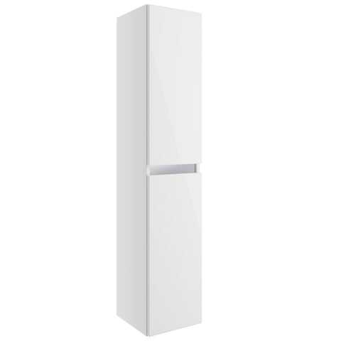 Camel 300mm 2 Door Wall Hung Tall Unit - White Gloss
