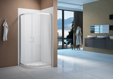 Merlyn Vivid Boost 900mm 2 Door Quadrant