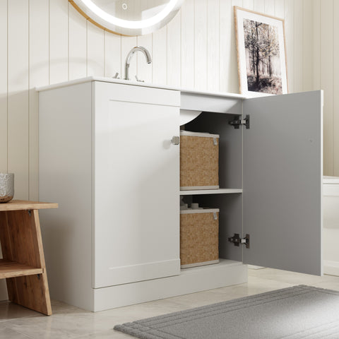 Maynard 500mm Floor Standing WC Unit - Matt White