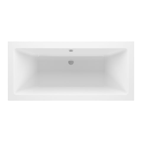 Nant Square Double End 1700x800x550mm 0TH Bath w/Legs