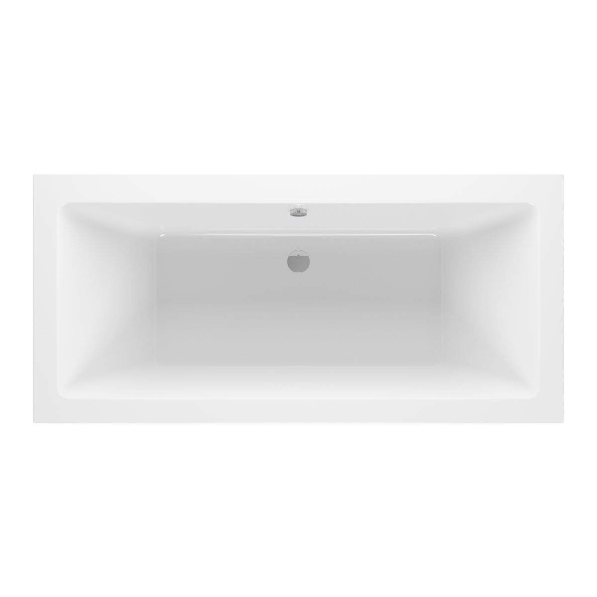 Nant Square Double End 1700x700x550mm 0TH Bath w/Legs