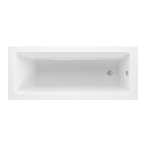 Nant Square Single End 1800x800x550mm 0TH Bath w/Legs