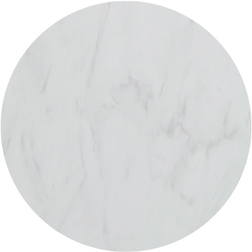 Character 600mm Wall Hung Basin Shelf - White Marble