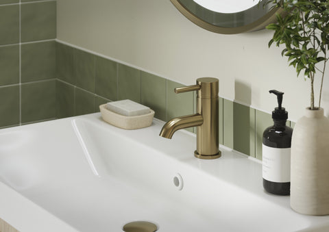 Pease Bath/Shower Mixer & Bracket - Brushed Bronze
