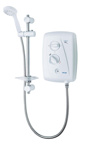 Triton T80ZFF 8.5kW Electric Shower - White/Chrome