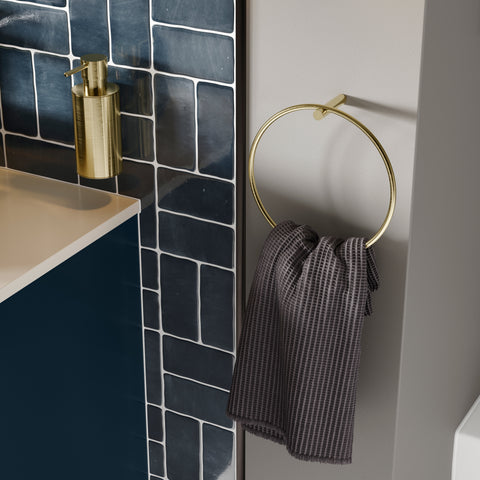 Stour 790mm Wall Hung 2 Drawer Basin Unit (No Top) - Matt Deep Blue
