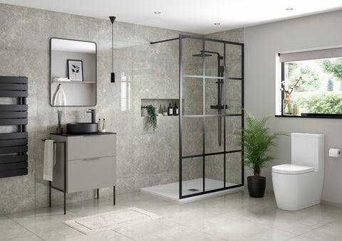 Stour 610mm Floor Standing 2 Door Basin Unit & 0TH Basin - Matt Latte
