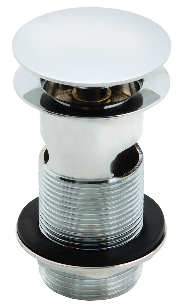 Slotted Mushroom Basin Waste (1 1/4") - Chrome