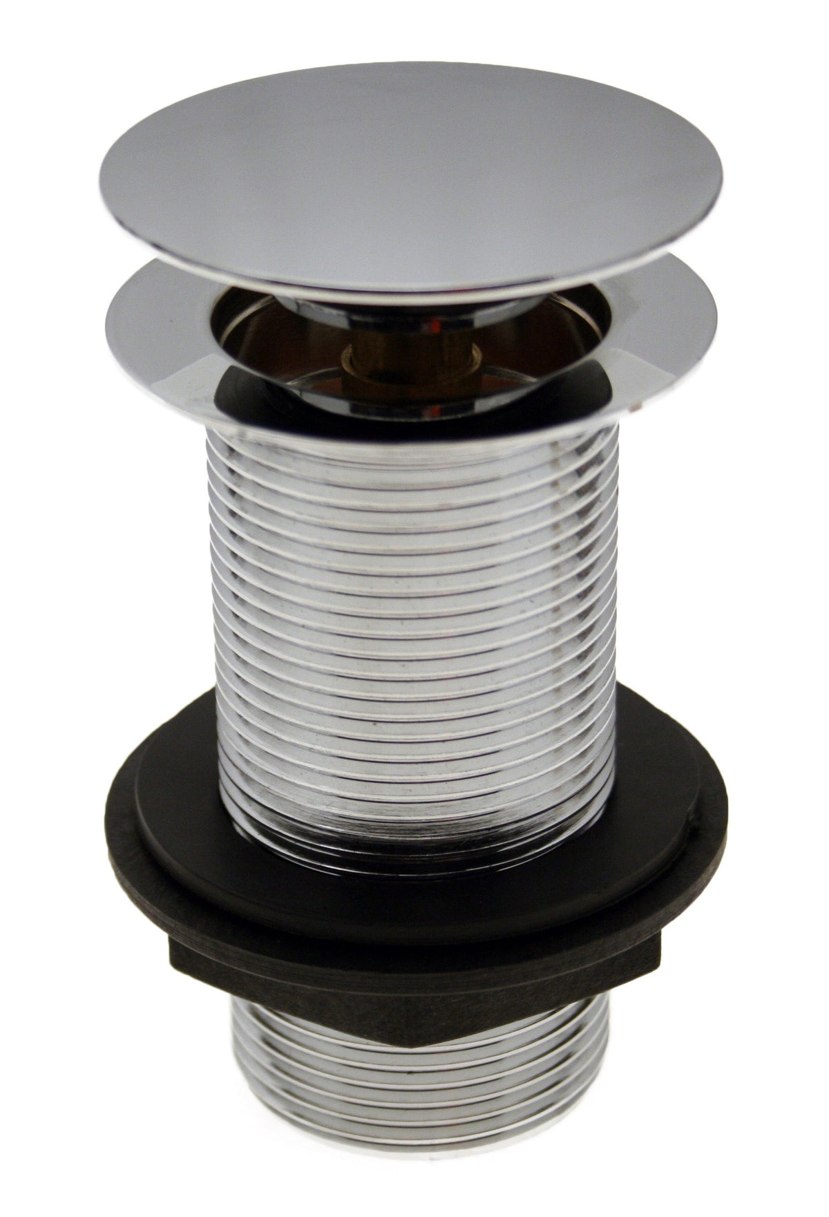 Unslotted Mushroom Basin Waste (1 1/4") - Chrome