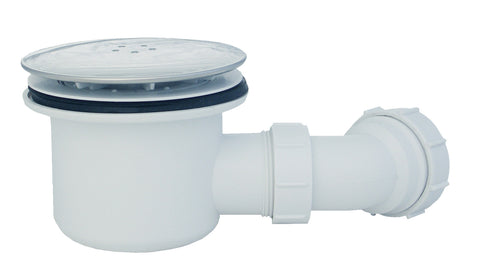 Clear 1000x900mm Easy-Fit Sliding Door & 45mm Tray Pack - Chrome